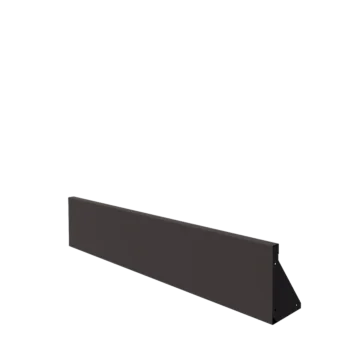 Zid de sprijin din oțel - Drept - 150 x 30 cm - Altă culoare RAL