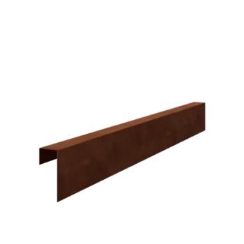 Profil U din oțel corten - 15 x 6 x 5 cm - 150 cm