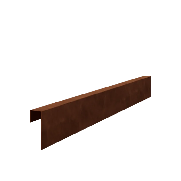 Profil U din oțel corten - 15 x 5 x 5 cm - 150 cm