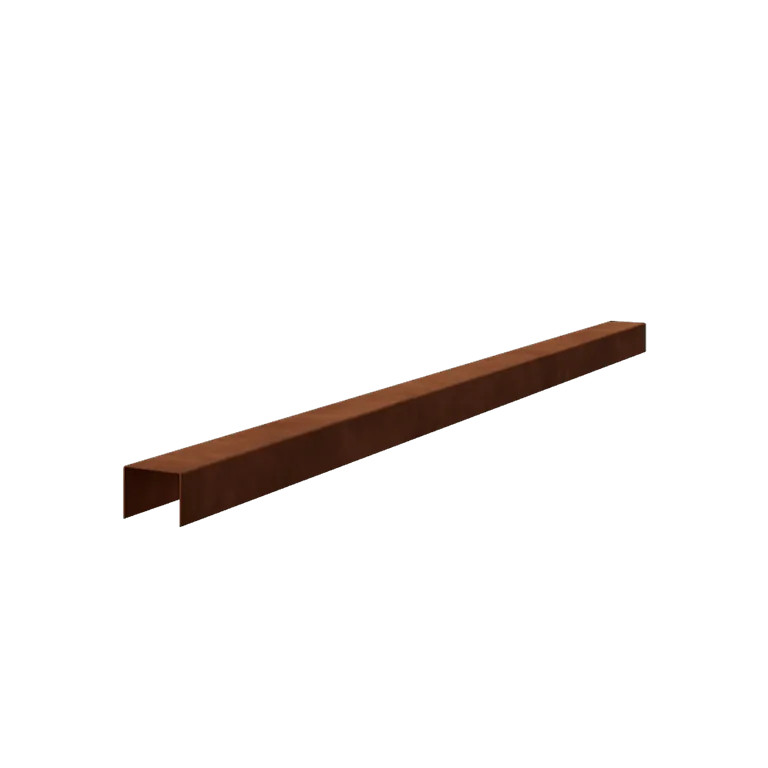 Profil U din oțel corten - 5 x 6 x 5 cm - 150 cm