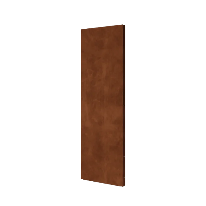 Panou decorativ din oțel corten - Bază - 60 x 6 x 190 cm