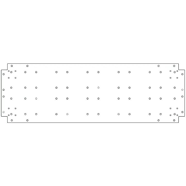 Placă de bază din oțel galvanizat - 40 x 120 cm