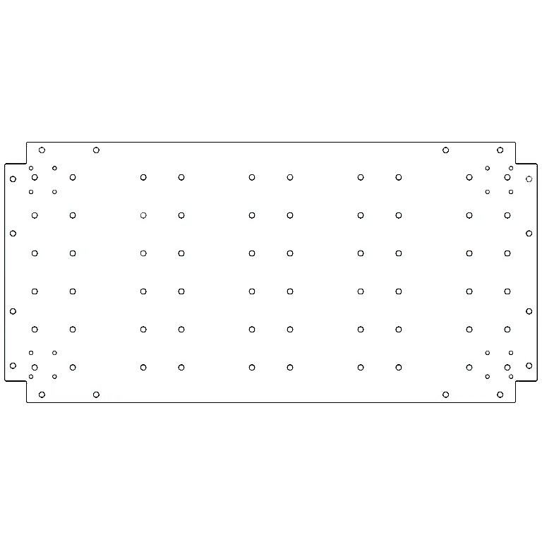 Placă de bază din oțel galvanizat - 50 x 100 cm