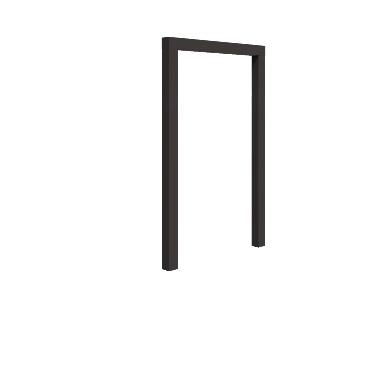 Pergolă din oțel - Drept - 150 x 230 cm - Altă culoare RAL - Fără bază de beton