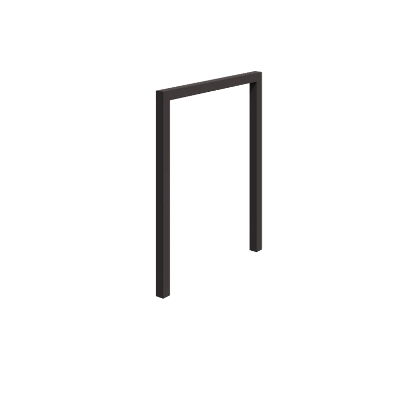 Pergolă din oțel - Drept - 200 x 230 cm - RAL7016 mat (gri antracit) - Fără bază de beton