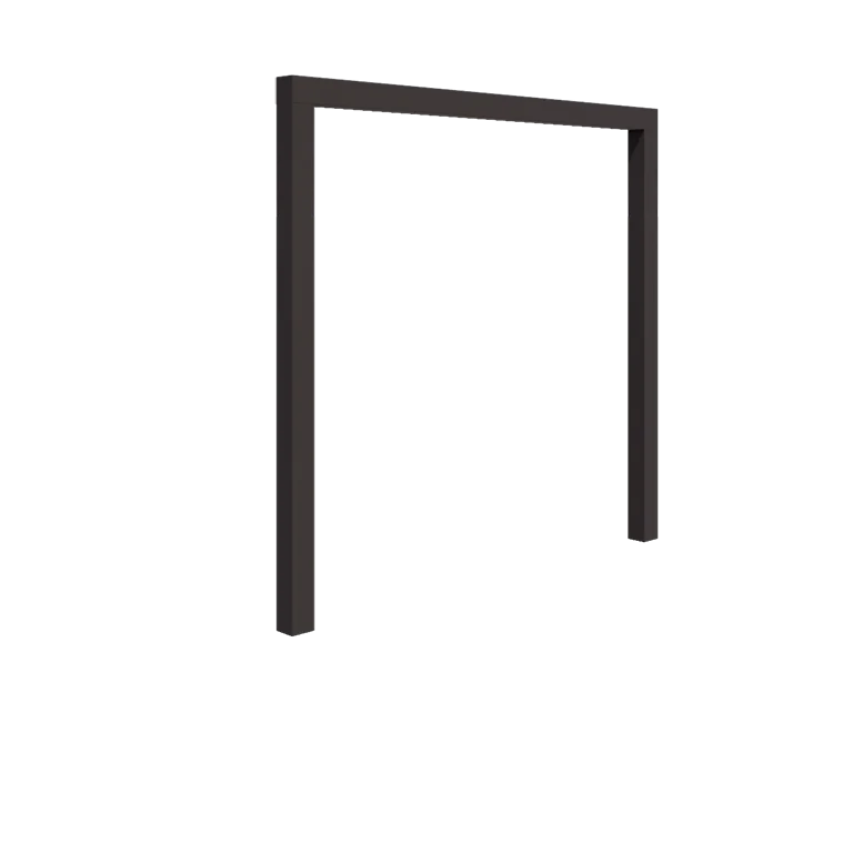 Pergolă din oțel - Drept - 250 x 230 cm - Altă culoare RAL - Fără bază de beton