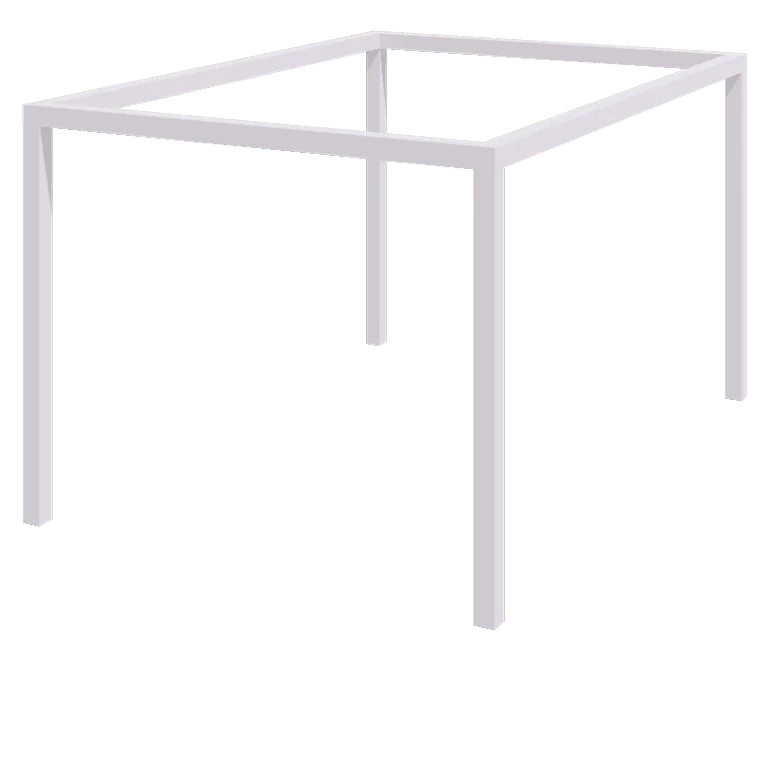 Pergolă din oțel - Dreptunghiular - 424 x 300 x 230 cm - RAL9010 mat (alb) - Fără bază de beton